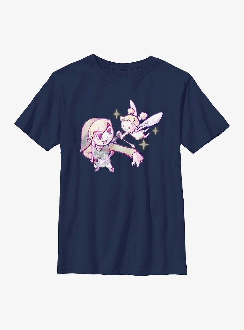 The Legend Of Zelda Pastel Link Youth T-Shirt