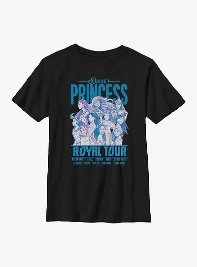Dinsey Princesses Royal Tour Poster Youth T-Shirt