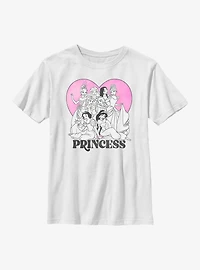 Disney Princesses Heart Youth T-Shirt