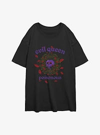Disney Snow White And The Seven Dwarfs Poisonous Queen Womens Oversized T-Shirt