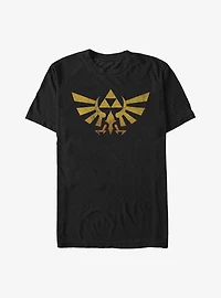 The Legend Of Zelda Vintage Style Crest T-Shirt