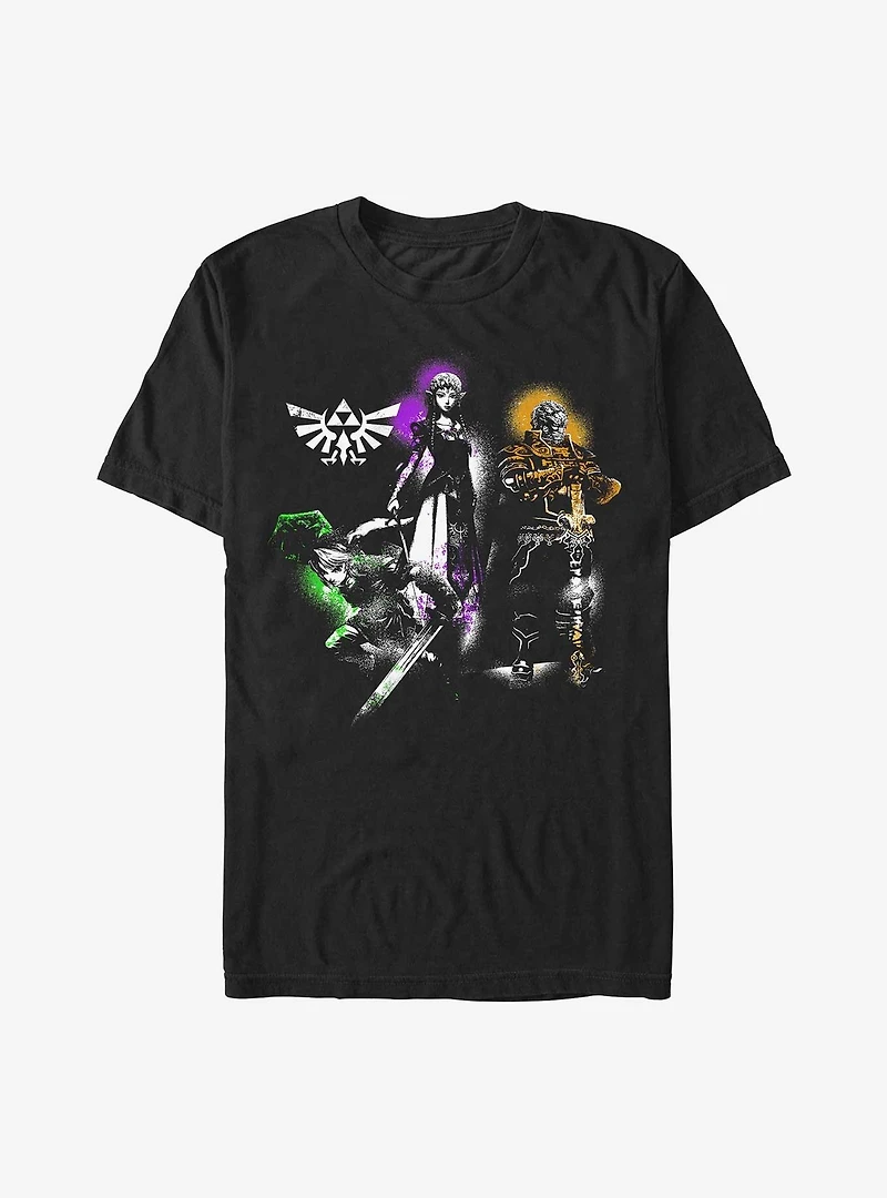 The Legend Of Zelda Link Ganon Trio T-Shirt