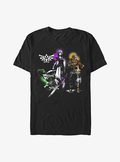 The Legend Of Zelda Link Ganon Trio T-Shirt