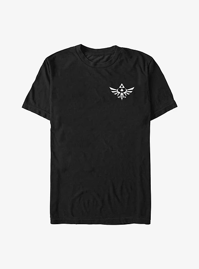 The Legend Of Zelda Triforce Pocket T-Shirt