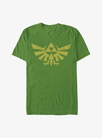 The Legend Of Zelda Ugly Sweater Pattern Stitch Triforce T-Shirt