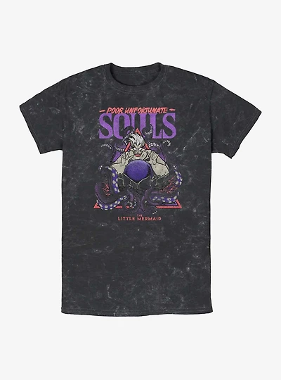 Disney The Little Mermaid Ursula Poor Unfortunate Souls Mineral Wash T-Shirt