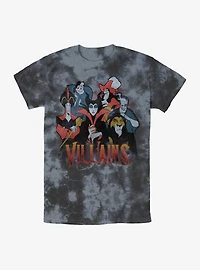 Disney Villains Vintage Tie-Dye T-Shirt
