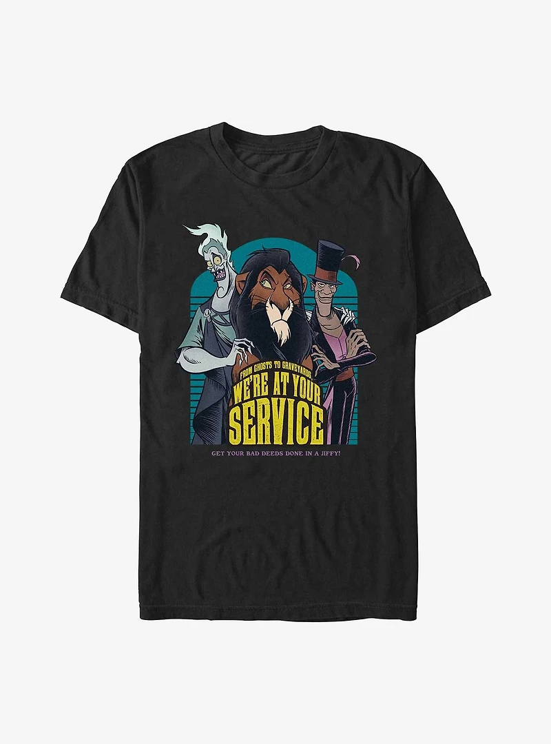Disney Villains Service T-Shirt