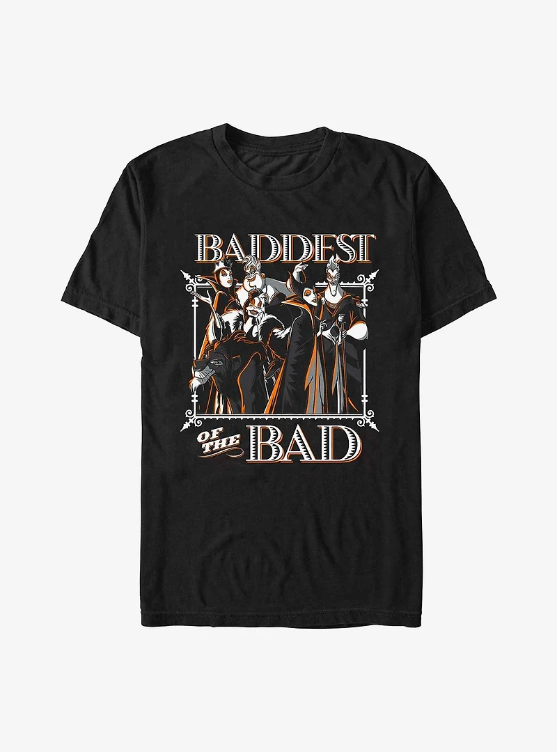 Disney Villains Baddest Of The Bad T-Shirt