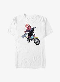 Disney Wreck It Ralph Unicorn Motorcycle T-Shirt