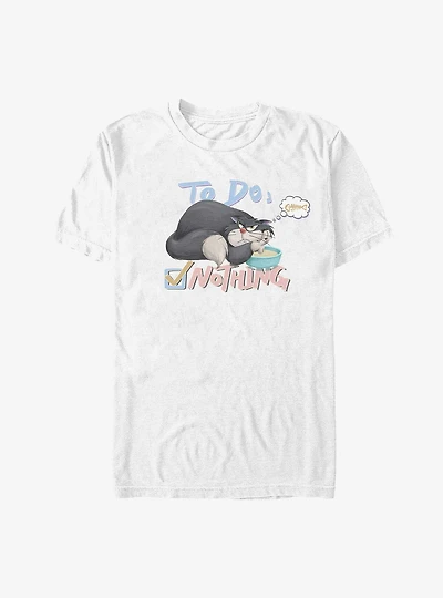 Disney Villains To Do List Nothing Checkmark T-Shirt