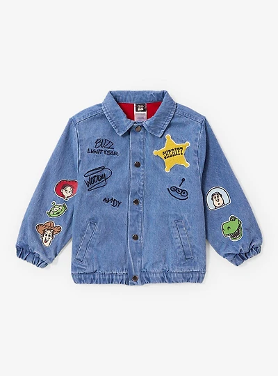 Disney Pixar Toy Story Patches Toddler Denim Jacket - BoxLunch Exclusive