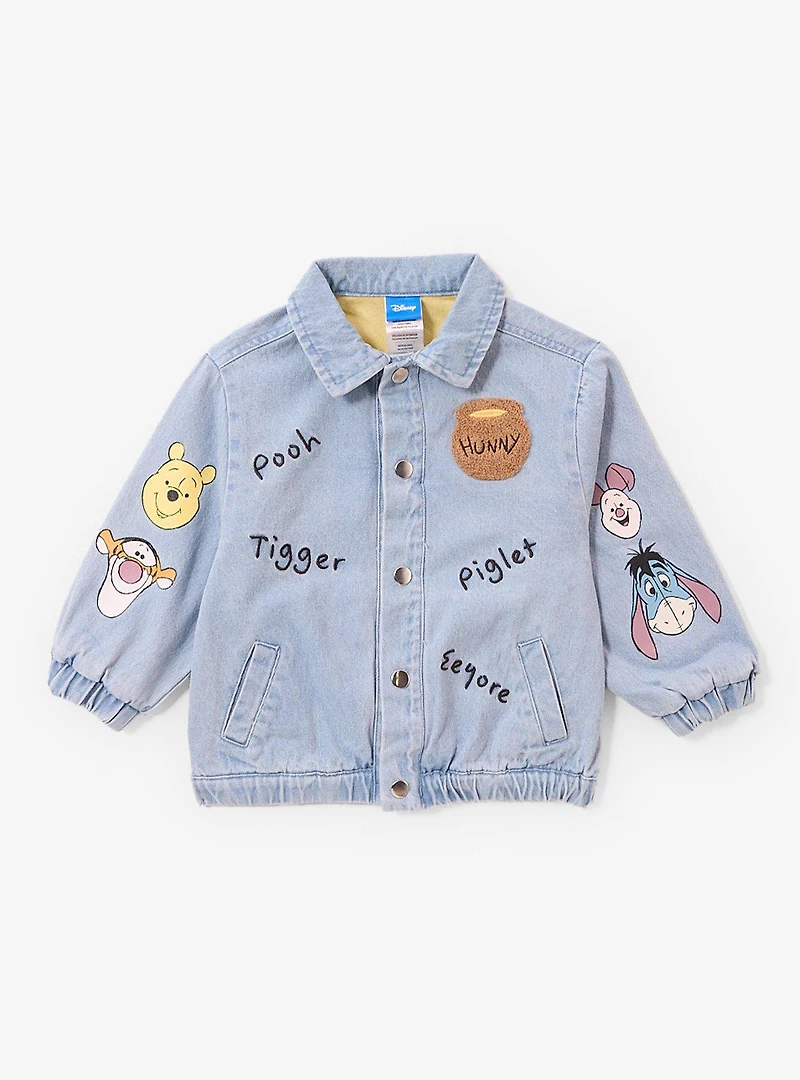 Disney Winnie the Pooh Signatures Denim Toddler Jacket — BoxLunch Exclusive