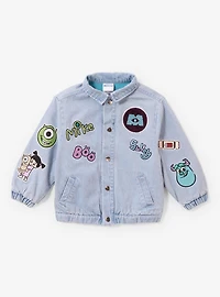 Disney Pixar Monsters, Inc. Patches Toddler Denim Jacket - BoxLunch Exclusive