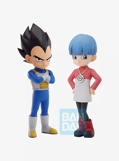 Bandai Spirits Dragon Ball Daima Masterlise Plus Ichibansho Vegeta & Bulma Mini Figure Set