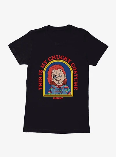 Chucky This Is My Costume Womens T-Shirt