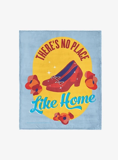 The Wizard of Oz Click Your Heels Silk Touch Throw Blanket