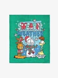 Garfield Sweater Weather 40x50" Silk Touch Throw Blanket