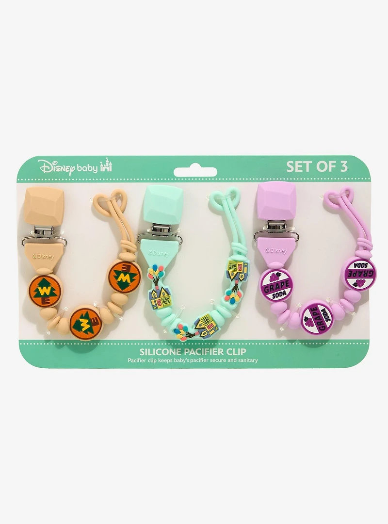 Disney Pixar Up Wilderness Badges Pacifier Clip Set — BoxLunch Exclusive