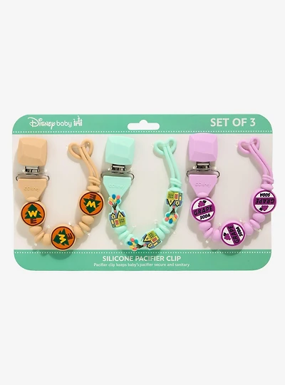Disney Pixar Up Wilderness Badges Pacifier Clip Set — BoxLunch Exclusive