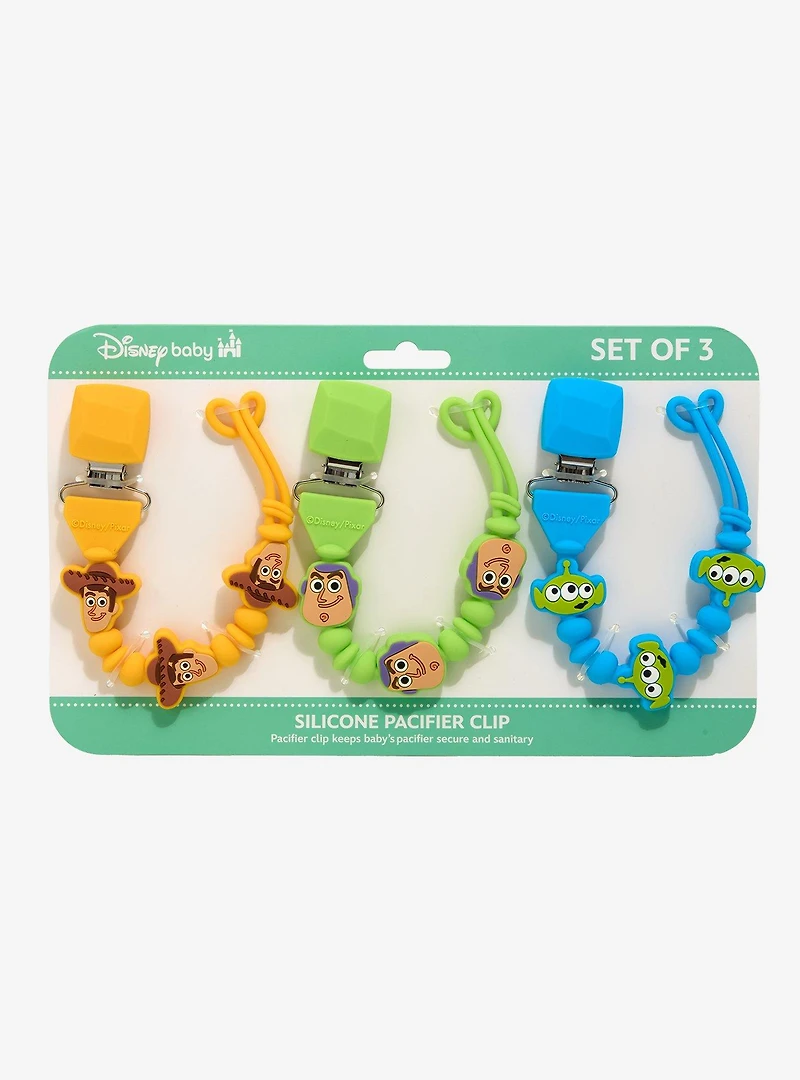Disney Pixar Toy Story Pacifier Clip Set — BoxLunch Exclusive
