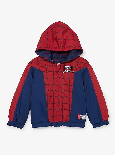 Marvel Spider-Man Suit Reversible Toddler Jacket - BoxLunch Exclusive