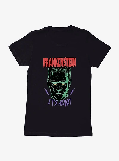 Universal Monsters Frankenstein It's Alive Womens T-Shirt