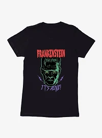 Universal Monsters Frankenstein It's Alive Womens T-Shirt