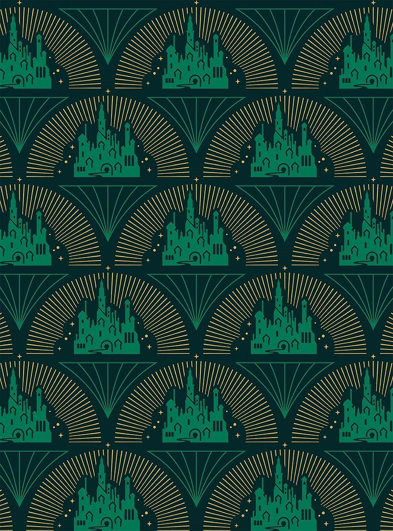 Wicked Emerald City Peel & Stick Wallpaper