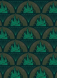 Wicked Emerald City Peel & Stick Wallpaper