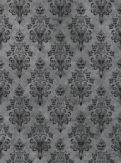 Disney Haunted Mansion Grey Peel & Stick Wallpaper