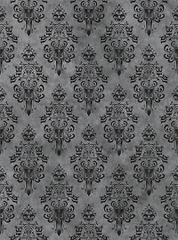 Disney Haunted Mansion Grey Peel & Stick Wallpaper