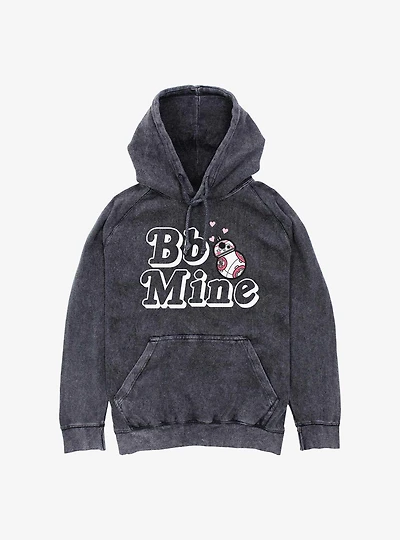 Star Wars Bb Mine Hearts Mineral Wash Hoodie