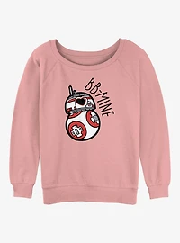 Star Wars Bb Mine Womens Slouchy Sweatshirt