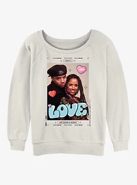 Clueless Like Donnie & Murray Womens Slouchy Sweatshirt