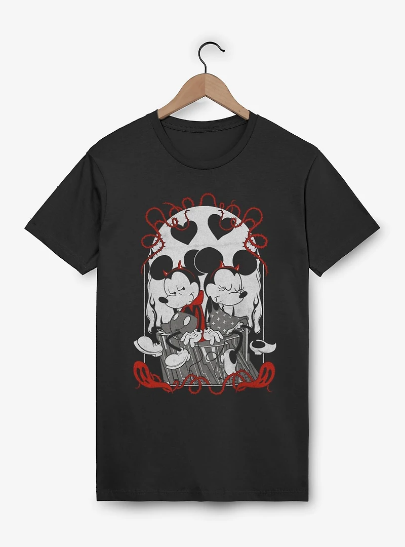 Disney Mickey Mouse and Minnie Devilish Plans T-Shirt