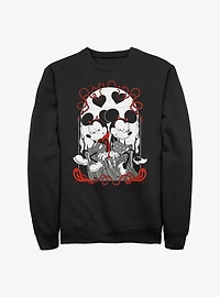 Disney Mickey Mouse and Minnie Devilish Plans Sweatshirt