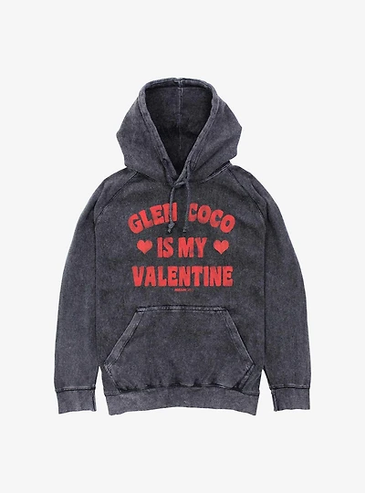 Mean Girls Glen Coco Is My Valentine Mineral Wash Hoodie
