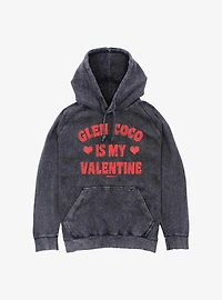 Mean Girls Glen Coco Is My Valentine Mineral Wash Hoodie