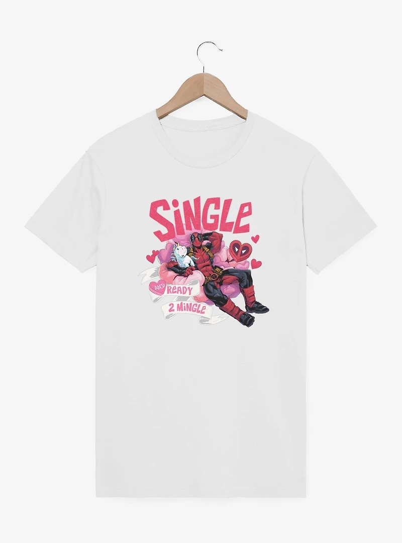 Marvel Deadpool Single Ready 2 Mingle T-Shirt