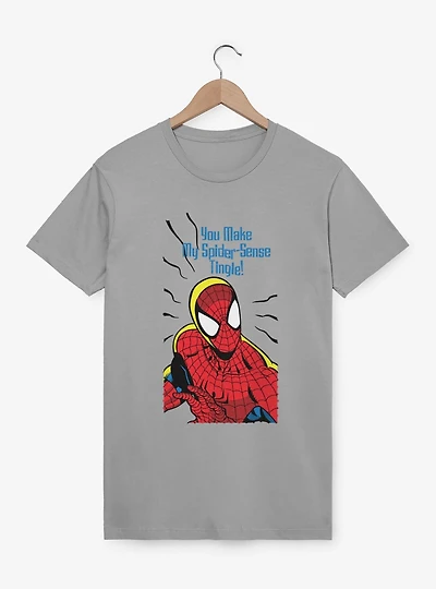 Marvel Spiderman You Make My Spider Sense Tingle T-Shirt