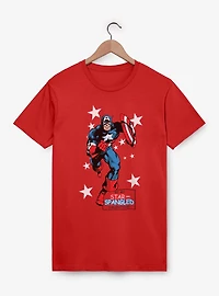 Marvel Captain America Be My Star Spangled Valentine T-Shirt
