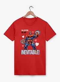 Marvel Thanos Valentine We Are Inevitable T-Shirt