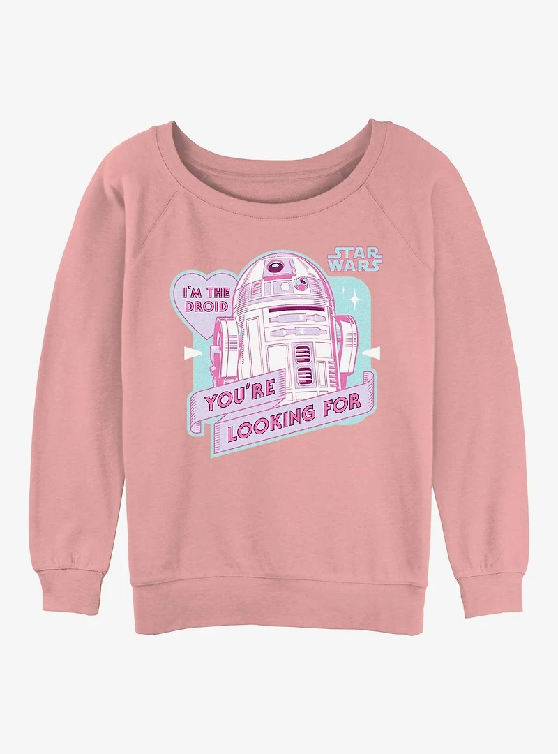 Star Wars Im The Droid Youre Looking For Womens Slouchy Sweatshirt
