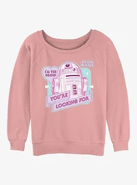 Star Wars Im The Droid Youre Looking For Womens Slouchy Sweatshirt