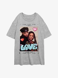 Clueless Like Donnie & Murray Womens Oversized T-Shirt