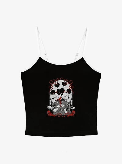 Disney Mickey Mouse and Minnie Devilish Plans Womens Cami