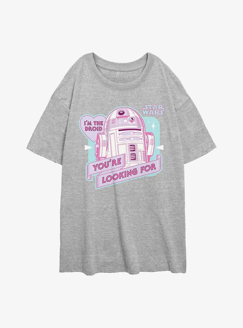 Star Wars Im The Droid Youre Looking For Womens Oversized T-Shirt
