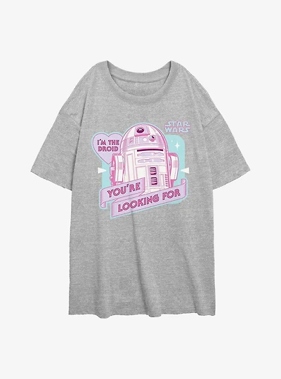 Star Wars Im The Droid Youre Looking For Womens Oversized T-Shirt