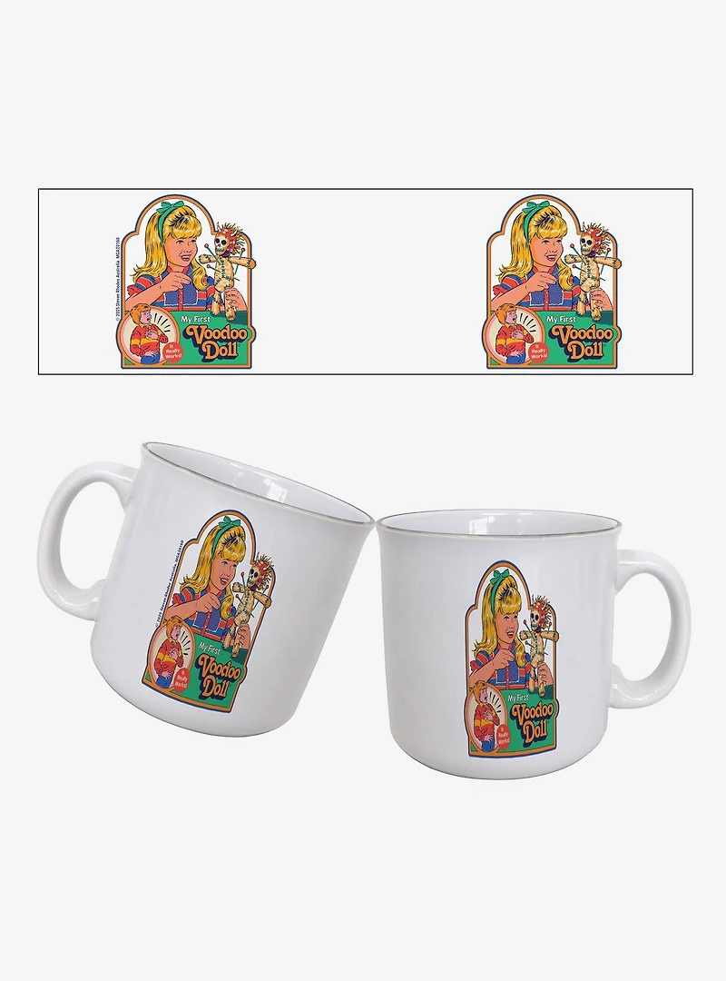Steven Rhodes Voodoo Doll 20oz Camper Mug